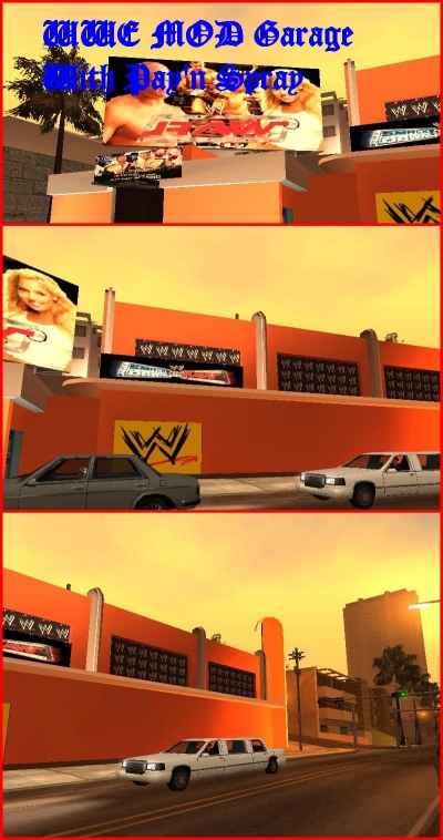 WWE MOD Garage
